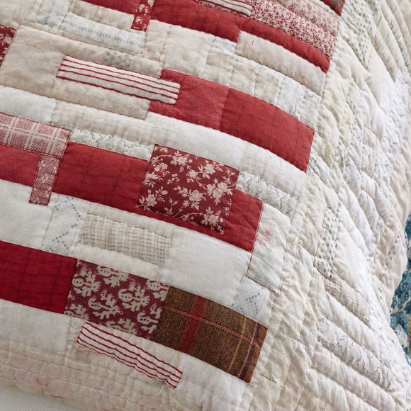 Pottery Barn Americana Full/Queen Quilt With 4 Standard Pillow Shams BNWT - Picture 8 of 16